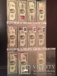Набор 2$ США с 1928,1953,1963,1976,1995,2003,2003 а,2009, по 2013 гг., фото №2