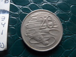 20 центов 1967 Австралия   (Э.4.1)~, фото №3