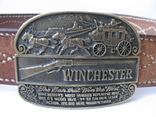 Ремень с пряжкой Winchester.Exclusive Edition 1979 No 2234., numer zdjęcia 2