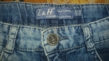 Шорты джинсовые на мальчика H&amp;M, оригинал, photo number 4