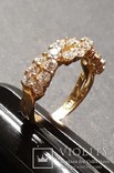 Женское кольцо с бриллиантами, фото №4