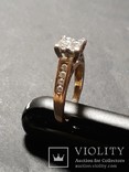 Женское кольцо с бриллиантами, фото №3