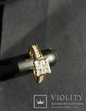 Женское кольцо с бриллиантами, фото №11