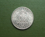 3 марки 1910.Хессен., фото №5