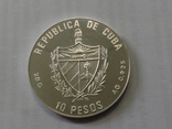 Куба 1990р 10 песо, фото №2