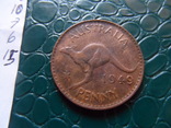 1 пенни 1949  Австралия  (Э.6.15)~, фото №4