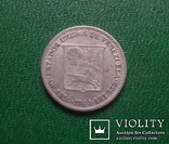 Венесуэла 25 сантим 1944 год серебро  (2.1.10)~, фото №2