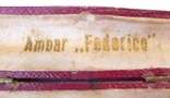 Старинный футляр от мундштука Ambar ,,Federico", фото №4