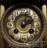 Антикварные часы под колбой, фото №5