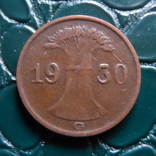 1 пфенниг 1930  G Германия    (Э.8.9)~, фото №2