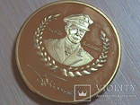 Генерал-фельдмаршал Роммель - сувенирная медаль копия, фото №3