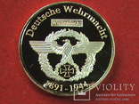 Генерал-фельдмаршал Роммель - сувенирная медаль копия, фото №4