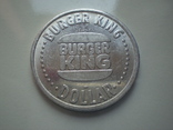 Жетон burger king Dollar, фото №4