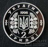 Украина 2 грн, 1998 г. Володимир Сосюра, копия, фото №3