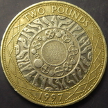 2 фунта Британія 1997, фото №2