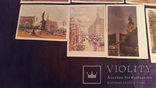 Набор старых открыток с картинами Москвы известных художников, фото №4