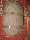Спальный мешок с транспортным чехлом (компрессионником), военный мумия/кокон Австрия. №8, фото №3
