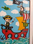 Картина в детскую "пират", фото №3