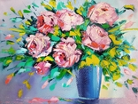 "Розовые розы" - Лисогор Д.Г., фото №2