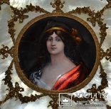 Портретная миниатюра " Королева Пруссии Луиза Мекленбургская", эмаль, XVIII в. Оригинал, фото №2