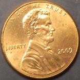 1 цент США 2009 Президенство Лінкольна, фото №3