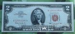 62. Банкнота 2 доллара 1963 г - США - KM# 382.b - UNC, фото №3