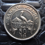 50 центов 1976 Уганда UNC    (Ъ.7.6)~, фото №2
