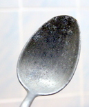 Ложка алюмминевая с клеймом, фото №5