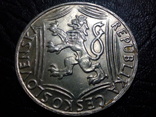 100 крон 1948 unc Чехословакия серебро, фото №2