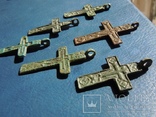 Нательные кресты 6 штук, фото №8