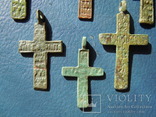 Нательные кресты 6 штук, фото №12