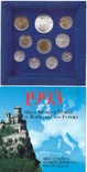 San Marino Сан Марино - 1 2 5 10 20 50 100 200 500 1000 Lire 1993 набор 10 монет, фото №2