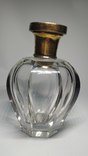 Старинная парфюмерная бутылка,серебро, слоновая кость., фото №11