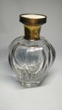 Старинная парфюмерная бутылка,серебро, слоновая кость., фото №2