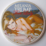 Монетовидный сувенир Эротика Дональд Трамп Мелани DONALD TRUMP, фото №2