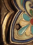 Подставка под напрестольный крест, серебро, эмали, фото №11