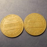 1 цент США 1963 (два різновиди), фото №3