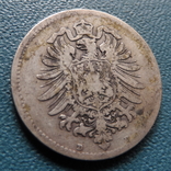 1 марка 1875 D Германия  серебро  (1.1.17)~, фото №4
