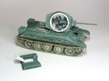 Модель копия танка Т-34/76 из бумаги, фото №6