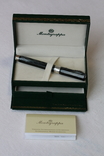 Ручка Montegrappa Symphony Black Fountain Pen 18К перо, фото №2