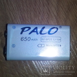 Акумулятор "крона" з мікро USB 9V, фото №3