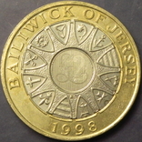 2 фунта Джерсі 1998 рідкісна, фото №2
