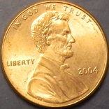 1 цент США 2004, фото №2