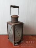 Большой уличный старинный свечной фонарь, фото №2