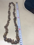 Лечебные бусы из не шлифованого янтаря 63.5 грамм, фото №3