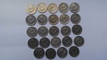 Монети в колекцію, 1 копійка 1963-1990 р.р. 24 шт., фото №5