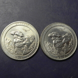 25 центів США 2016 Шоні (два різновиди), фото №2