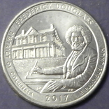 25 центів США 2017 P Фредерік Дуглас, фото №2