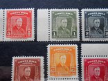 1947 г. Коста Рика. Рузвельт. (**) 8 марок, фото №3