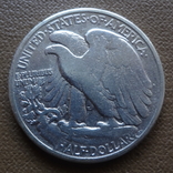 50 центов 1942  США  серебро (Я.4.2)~, фото №3
